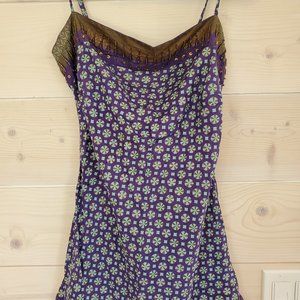 Beautiful silk and beaded top